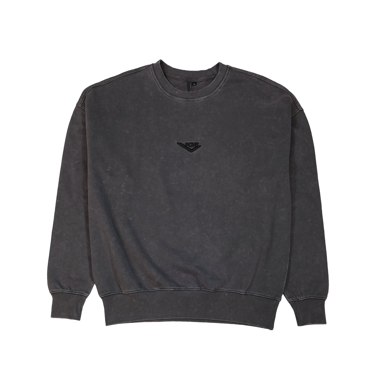 CLASSICS DARK GREY (WASHED) CREW NECK SWEATSHIRT